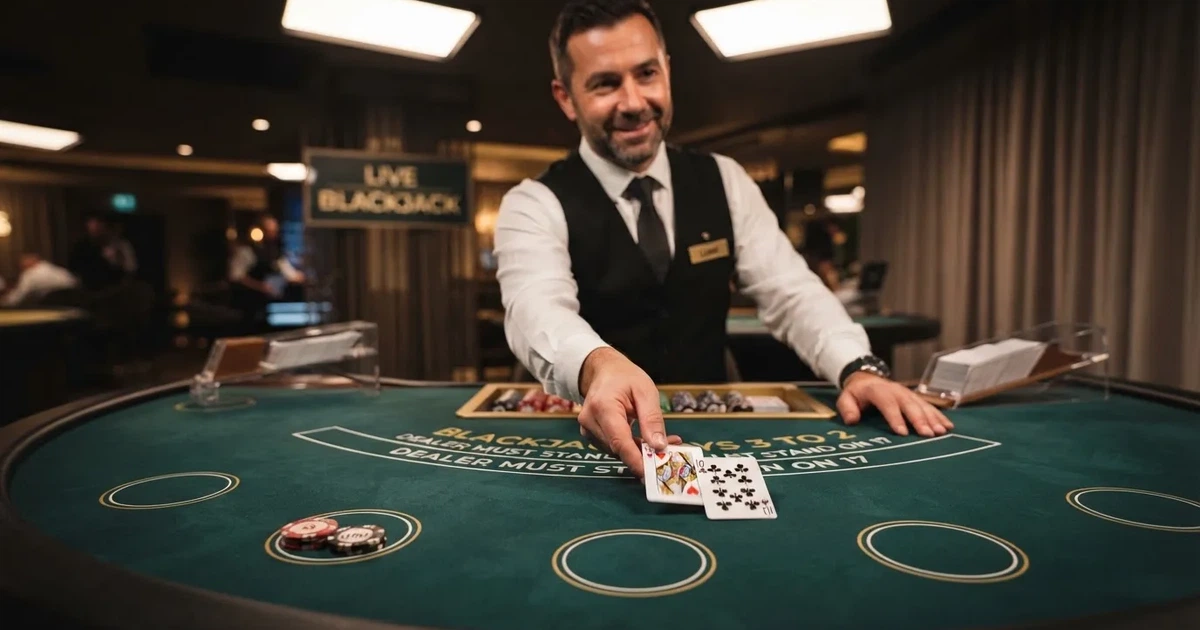 Blackjack na żywo w Polsce – legalne kasyna, zasady, stawki